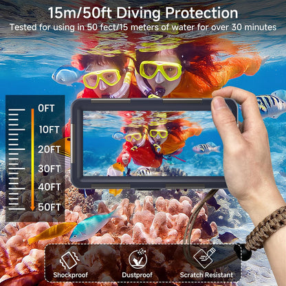 📱 Funda impermeable para teléfono – Captura tus aventuras bajo el agua